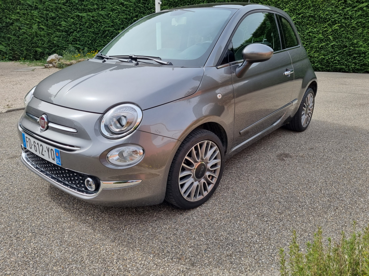 Fiat 500 1.2 Lounge - toit vitré -