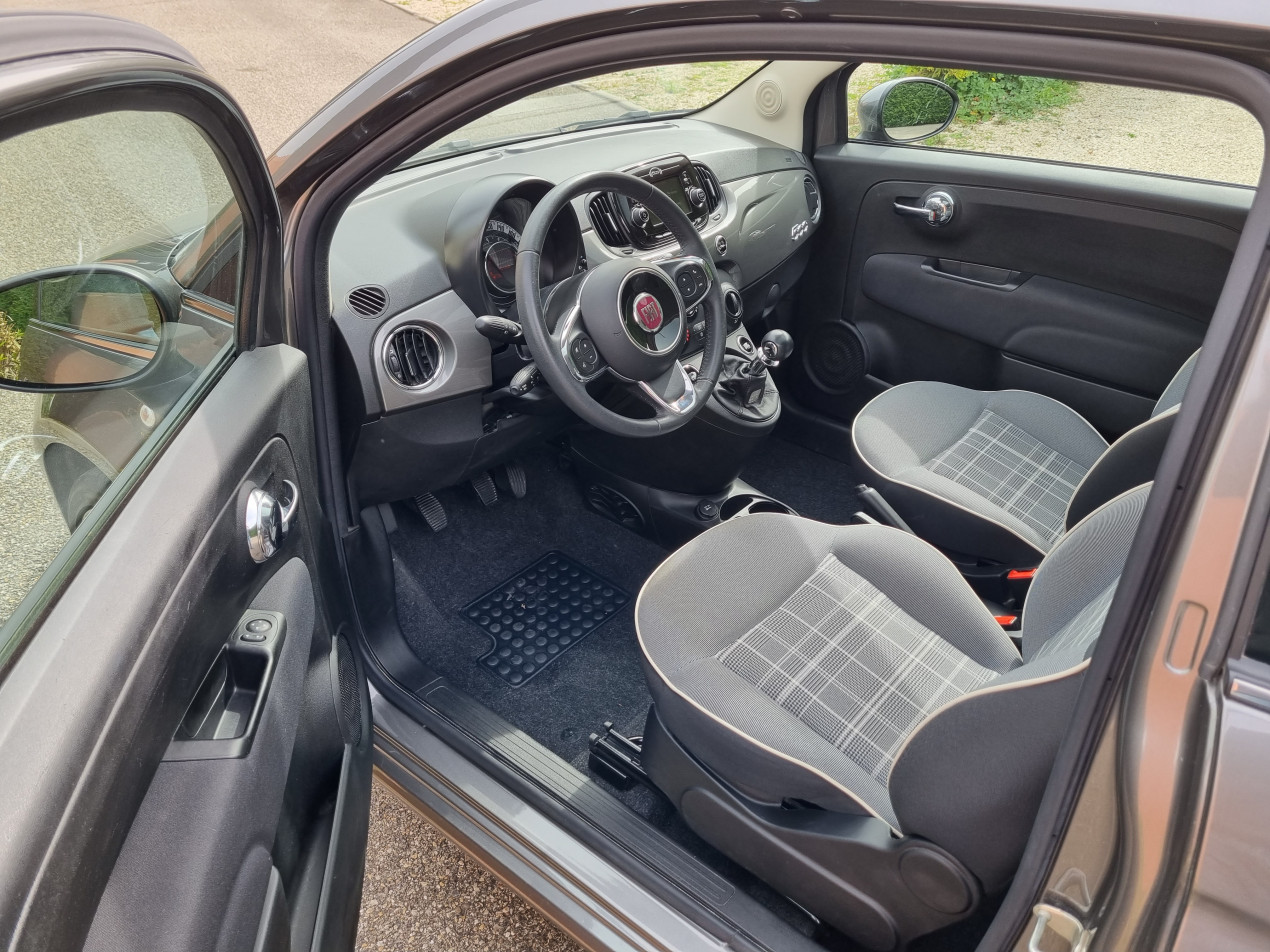 Fiat 500 1.2 Lounge - toit vitré -