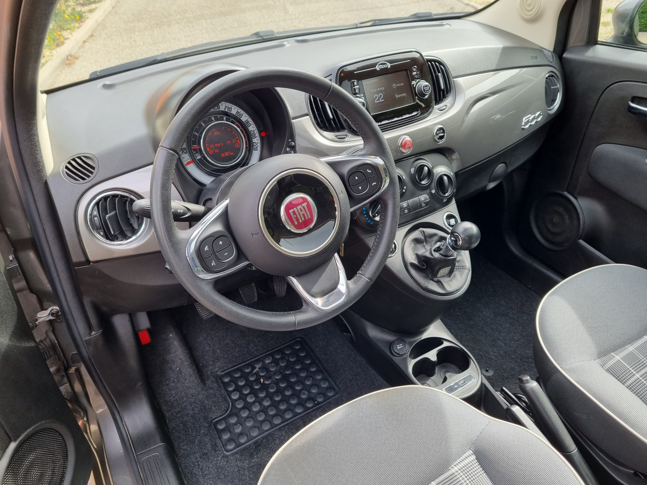 Fiat 500 1.2 Lounge - toit vitré -