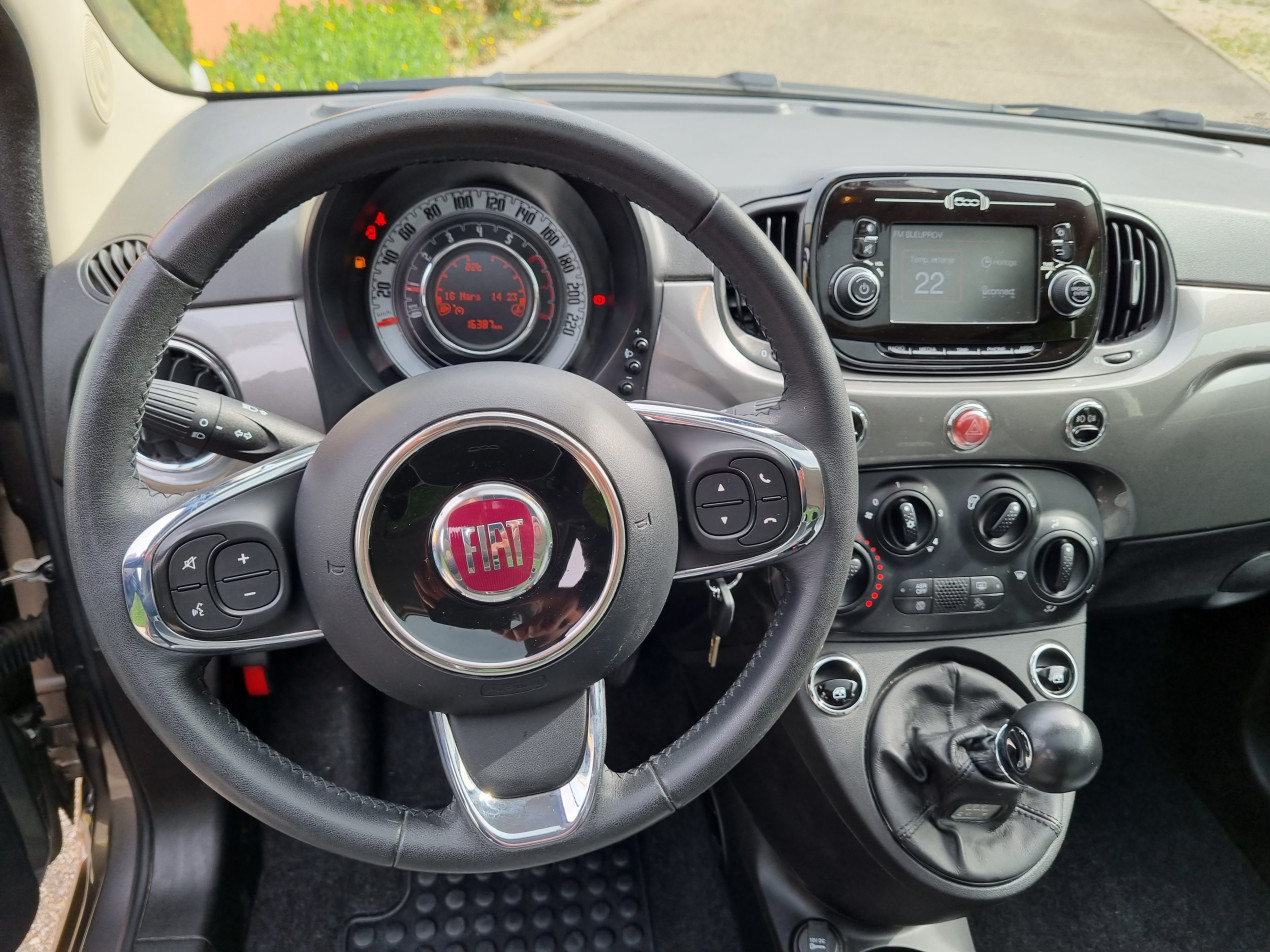 Fiat 500 1.2 Lounge - toit vitré -