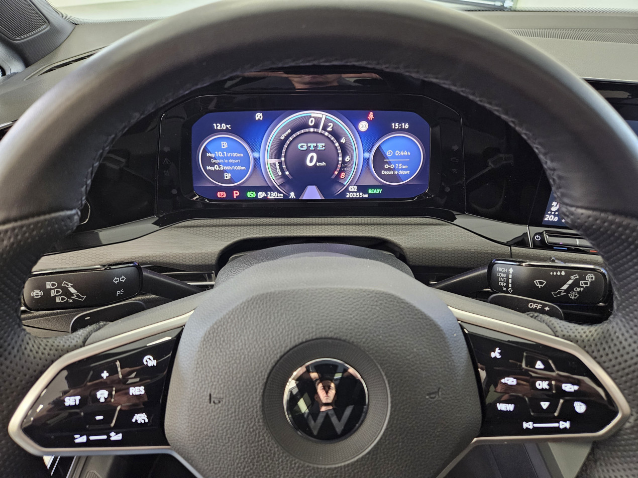 VW Golf 8 GTE 2022 full black