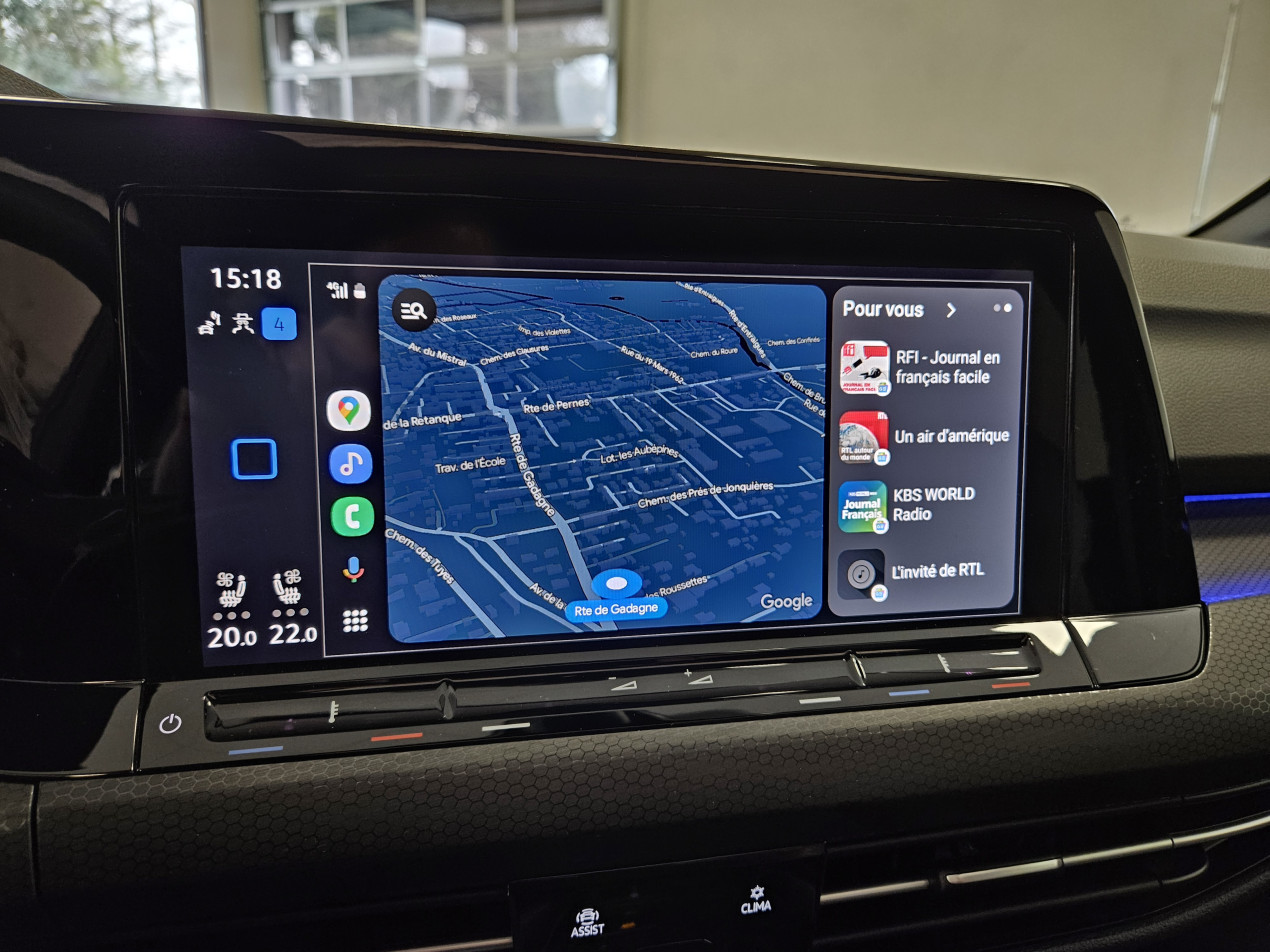 VW Golf 8 GTE 2022 full black