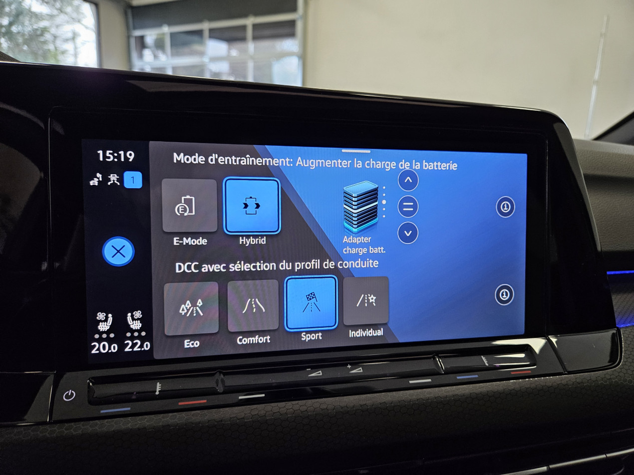 VW Golf 8 GTE 2022 full black
