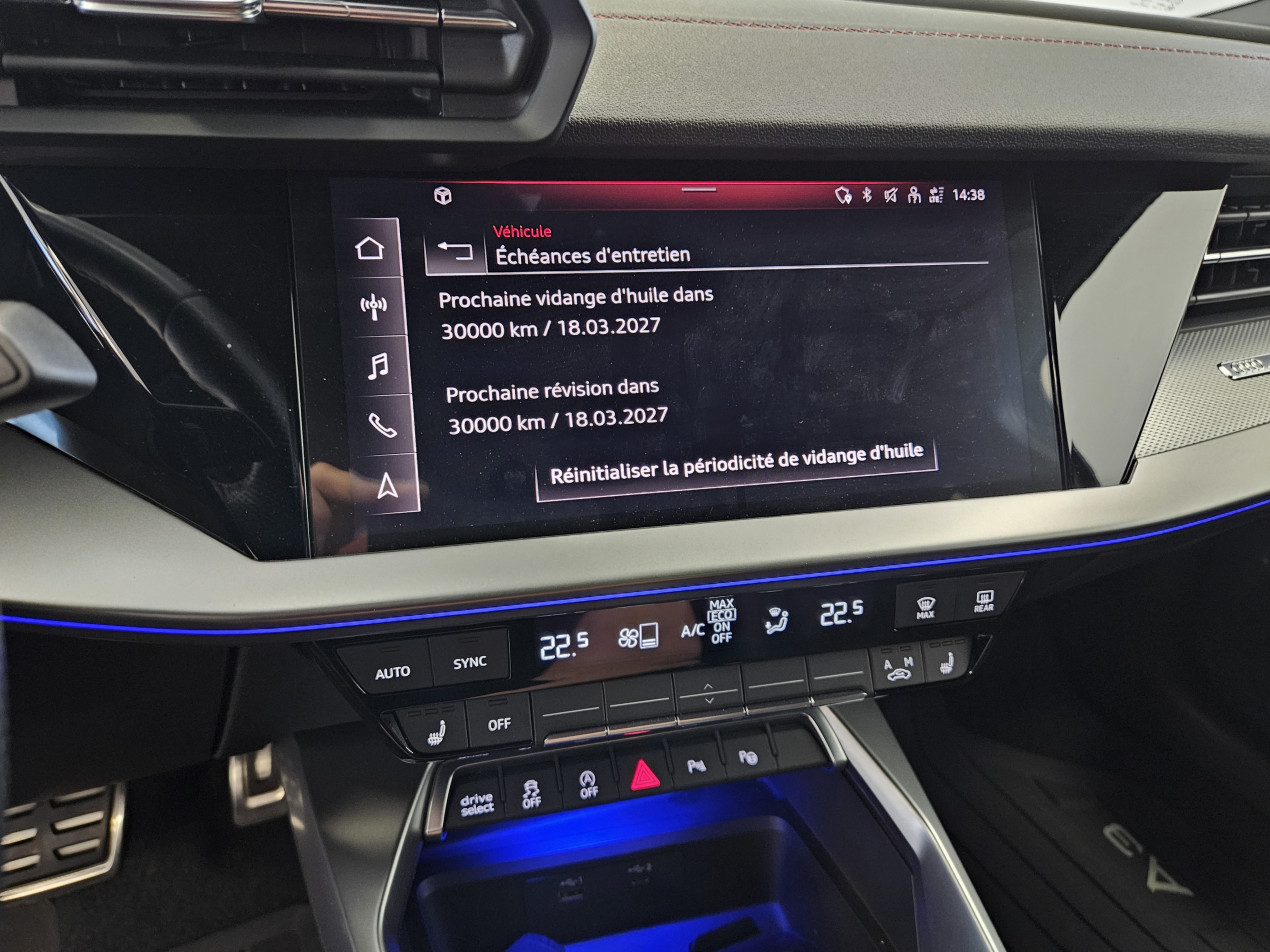 AUDI A3 berline 35 TFSI Mild Hybrid 150ch. S Line